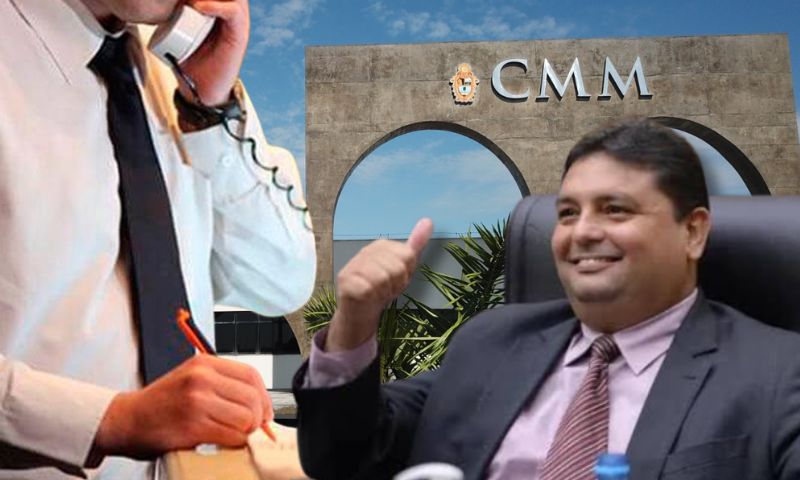 Caio André assina contrato de quase um milhão de reais por serviço de porteiro na CMM