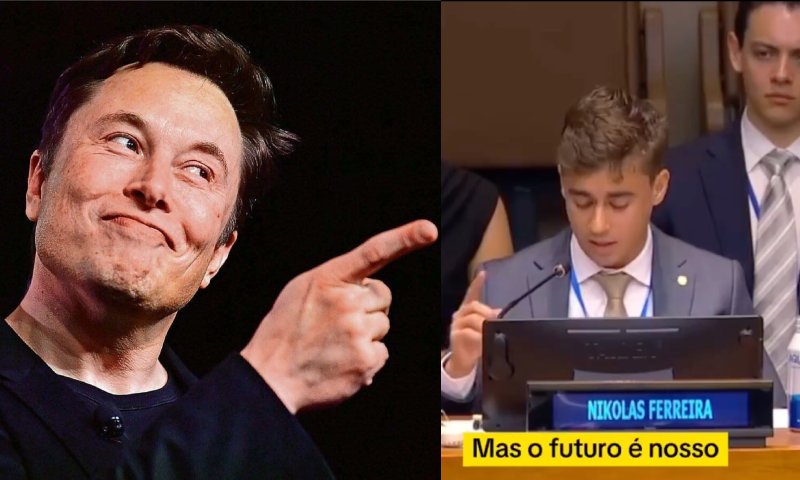 Elon Musk elogia discurso de Nikolas Ferreira: ‘homem corajoso’; veja vídeo