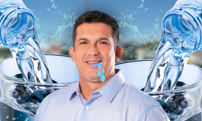 Insaciável: Beto D’Ângelo gasta R$ 430 mil para comprar água mineral em Manacapuru