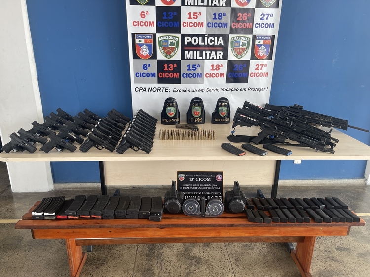 Amazonas registra aumento de quase 100% nas prisões em flagrante