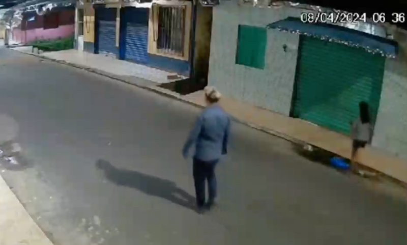 Perigo nas ruas: menina de 12 anos foge de estupr4dor no interior do AM; veja vídeo