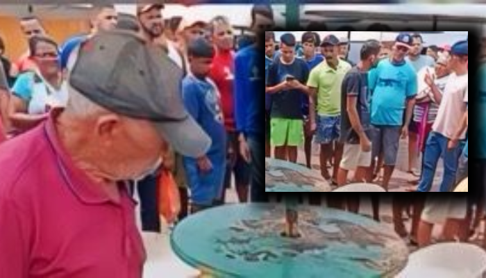 Brig4 em praça termina com homem m0rto a facad4s: veja vídeo