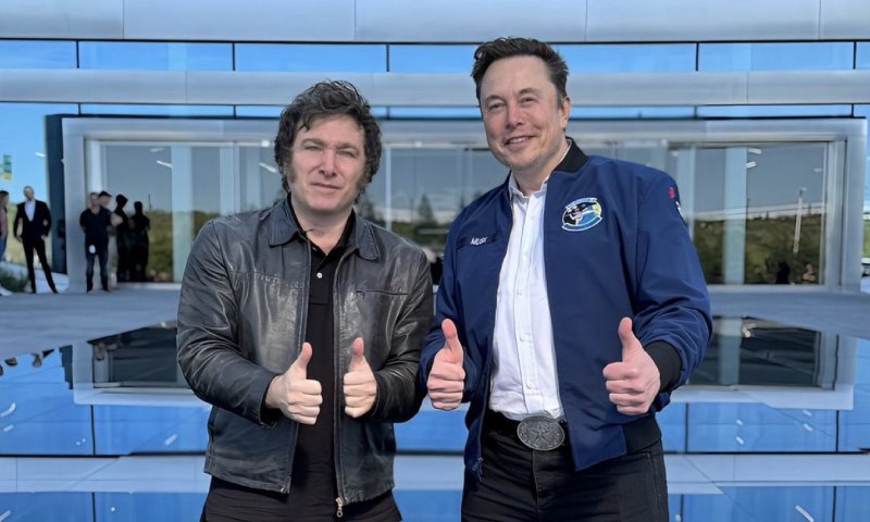 Presidente da Argentina oferece a Musk ‘a ajuda que precisar’ na defesa da liberdade de expressão no Brasil