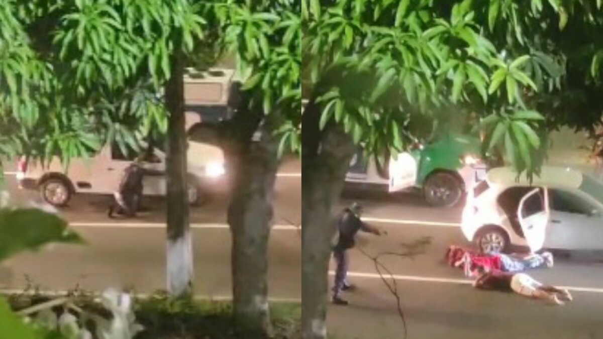 A casa caiu: quadrilha de assaltantes é presa durante arrastão em Manaus; veja vídeos