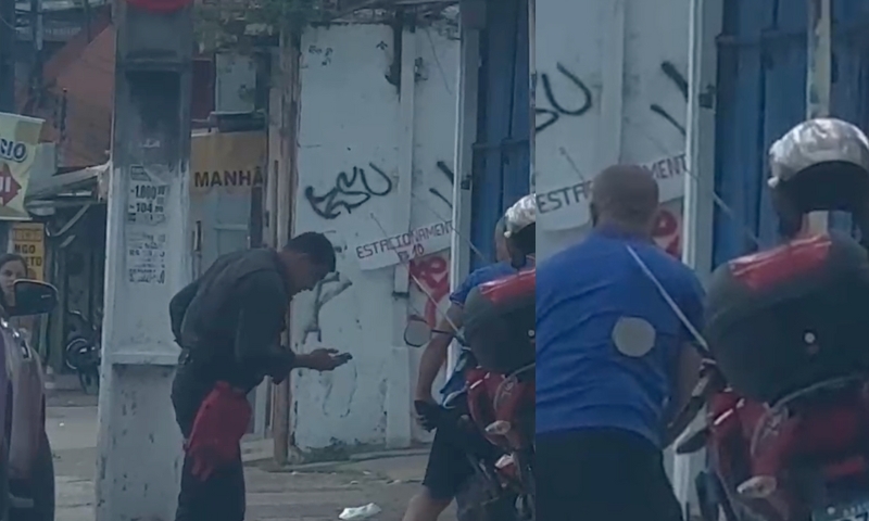 ‘Lalau’ leva surr4 e se dá mal ao tentar fazer mais uma vítima; veja vídeo