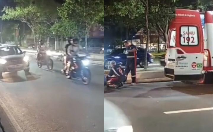 Urgente: pedestre é atropel4do ao tentar atravessar av. Efigênio Salles; veja vídeo
