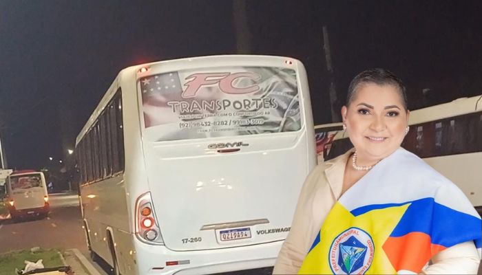Arriscando a vida de universitários: prefeita de Presidente Figueiredo gasta milhões com cacarecos velhos para transportar alunos