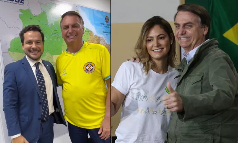 Bolsonaro e Michelle virão para Manaus no dia 3 de maio, anuncia capitão Alberto Neto; veja vídeo