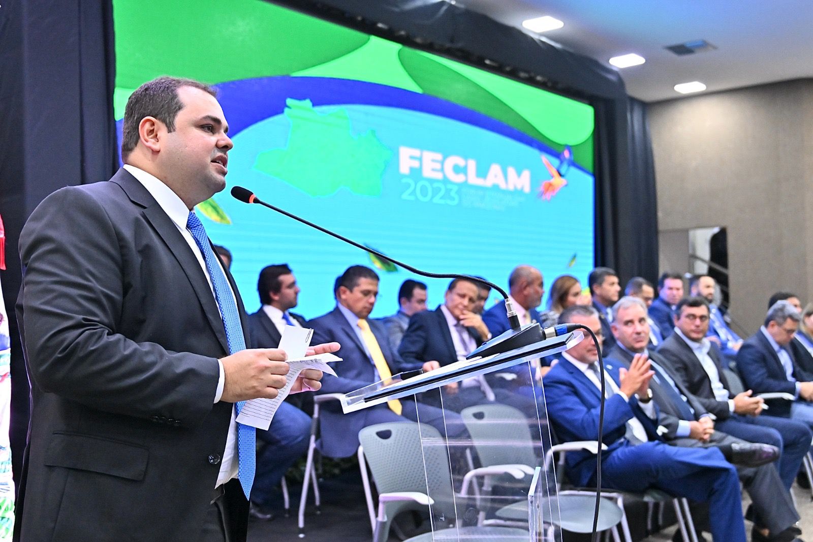 Roberto Cidade destaca importância do Feclam para qualificação dos vereadores dos municípios do AM