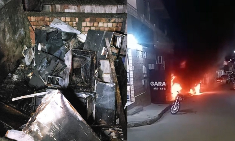 Urgente: Casa é totalmente destruída por fogo no Japiim; veja vídeo