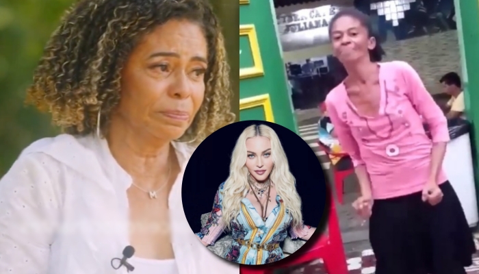 Emocionante: Maria Solange chora ao relembrar luta contra as drogas e diz que sonha em conhecer Madonna; veja vídeo