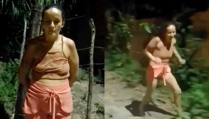 “Se correr o bicho pega!”: mulher vive a pior noite da sua vida após segredo obscuro vir à tona; veja vídeo