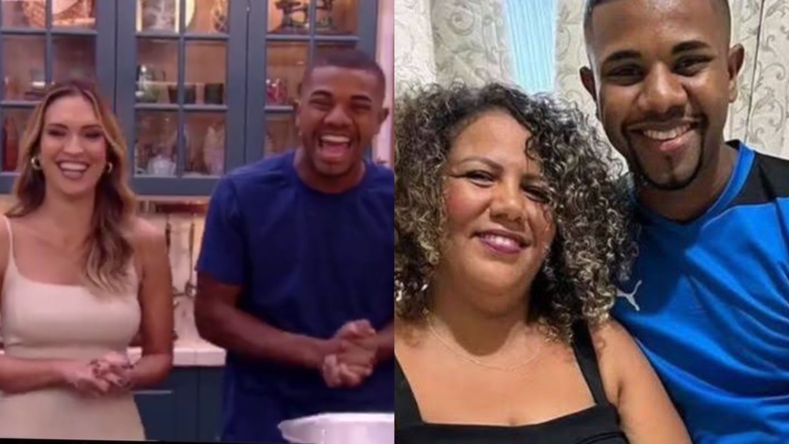 Ao vivo na TV, Davi confirma que continua casado com Mani Rego: “minha nega”; veja vídeo