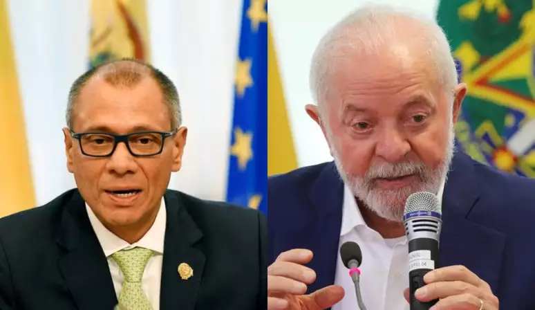 Preso em invasão de embaixada, ex-vice do Equador pede ajuda a Lula em carta