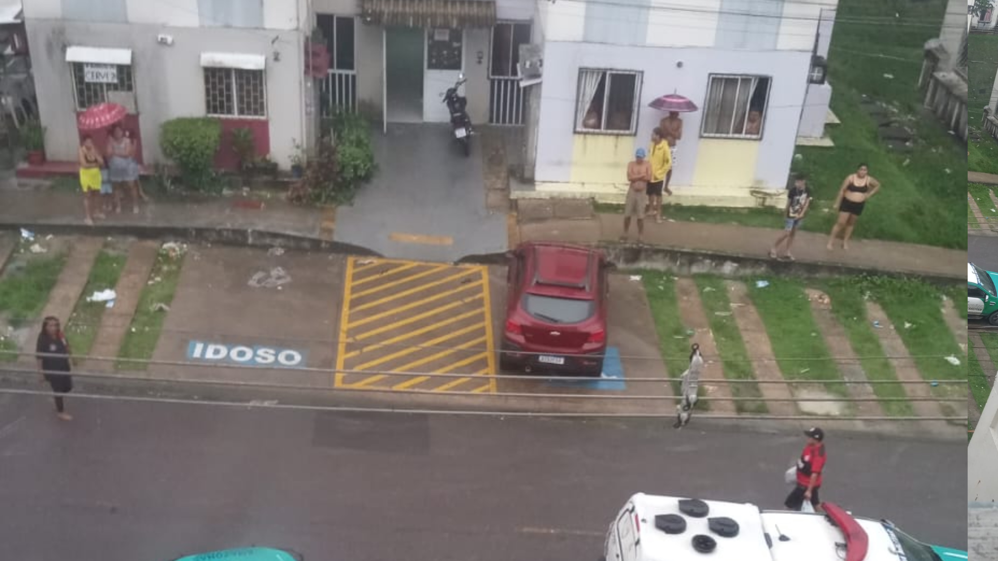 Homem transtornado invade o Residencial Manauara 1 e ame4ça moradores de m0rte