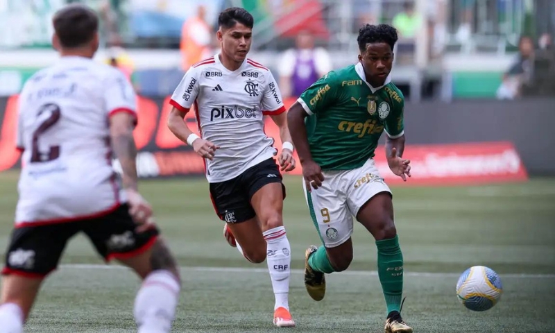 Flamengo e Palmeiras ficam no 0 a 0 pela Série A do Brasileiro