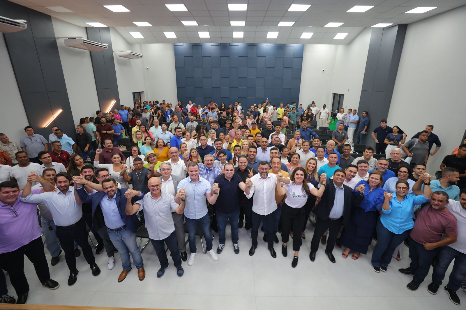 Wilson Lima reúne com pré-candidatos do União Brasil, Podemos, Progressistas e PMB