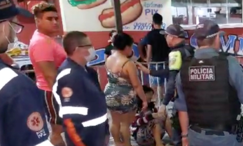 Urgente: Homem é mort0 na frente de lanchonete no Monte das Oliveiras; veja vídeo