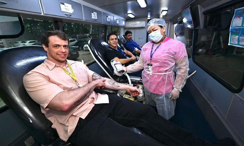 TCE-AM supera sua própria marca em campanha recorde de doações de sangue