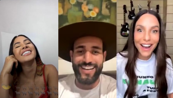 Matteus invade live e se declara pra Isabelle: “minha companheira para os próximos tempos”; veja vídeo