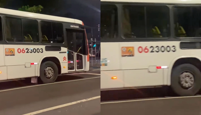 Motorista do 602 deixa passageiros ‘ilhados’ para serem assaltados em parada no Centro de Manaus; veja vídeo