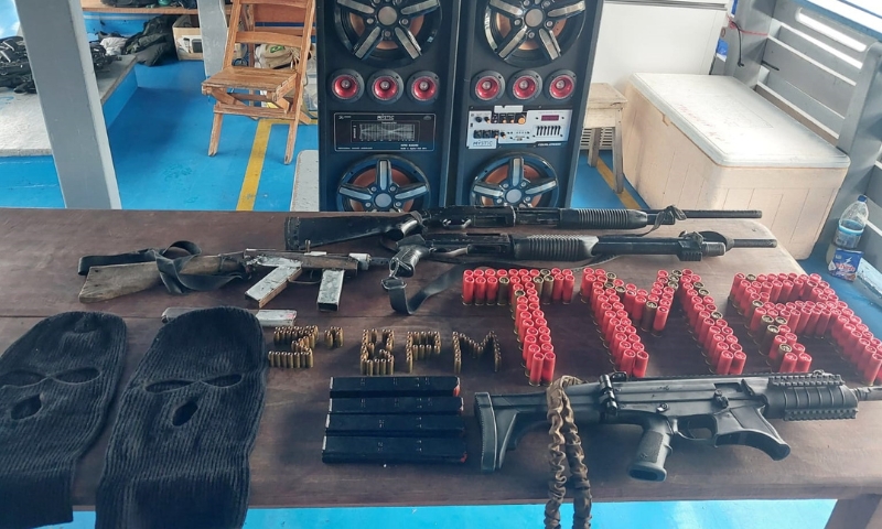 Trio é preso com arm4s e dr0gas no interior do Amazonas