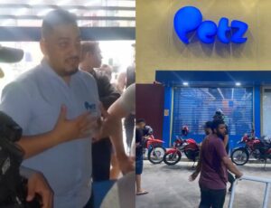 Entregador de aplicativo é agredido por funcionário da PETZ: "deu um s0co no meu olho"; veja vídeo