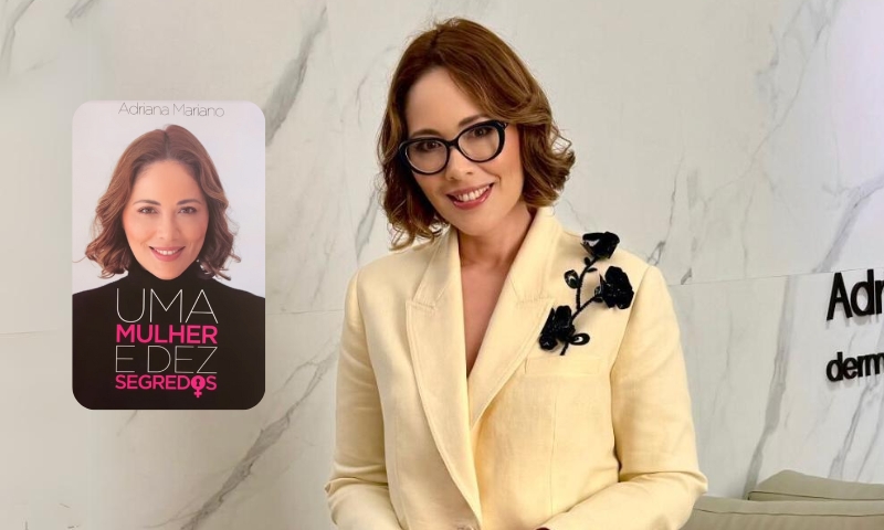 Médica Adriana Mariano lança livro ‘Uma mulher e dez segredos’ nesta sexta (26) em Manaus