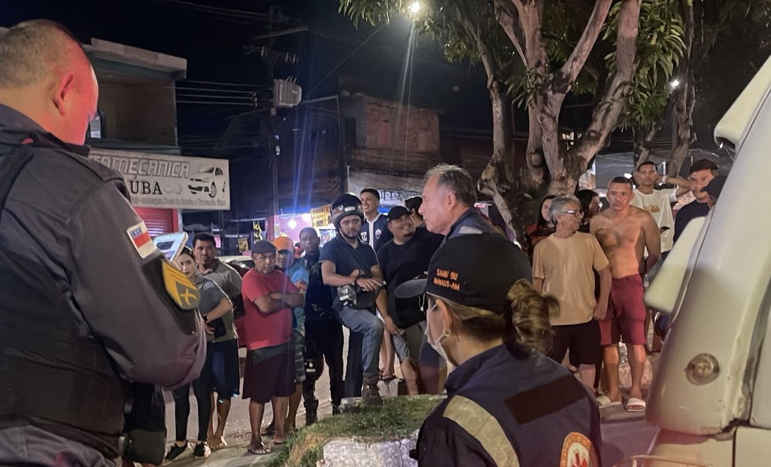 Urgente: homem tem cabeça estour4d4 na bal4 no Jorge Teixeira; imagens fortes