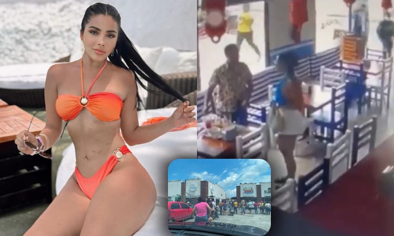 Veja momento em que ex-candidata a Miss Equador é execut4da por traficantes; cenas f0rtes