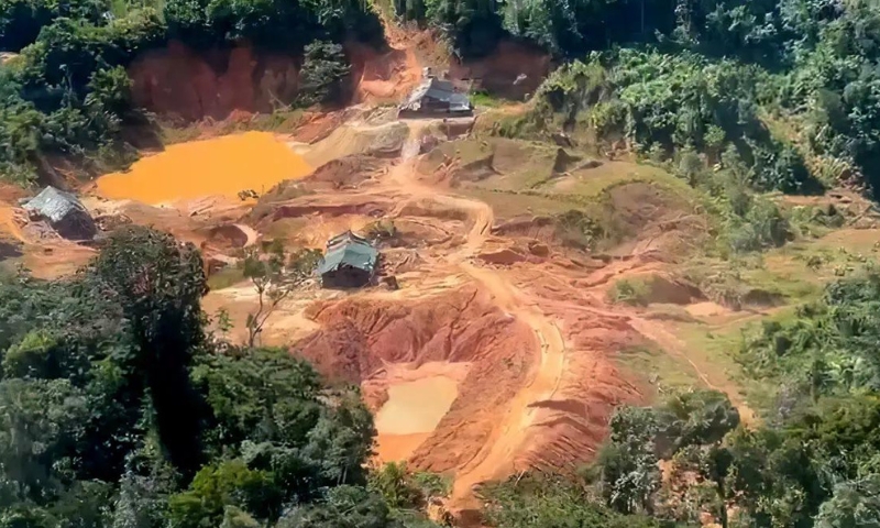 Garimpo ilegal usava trabalho análogo à escravidão no Amazonas