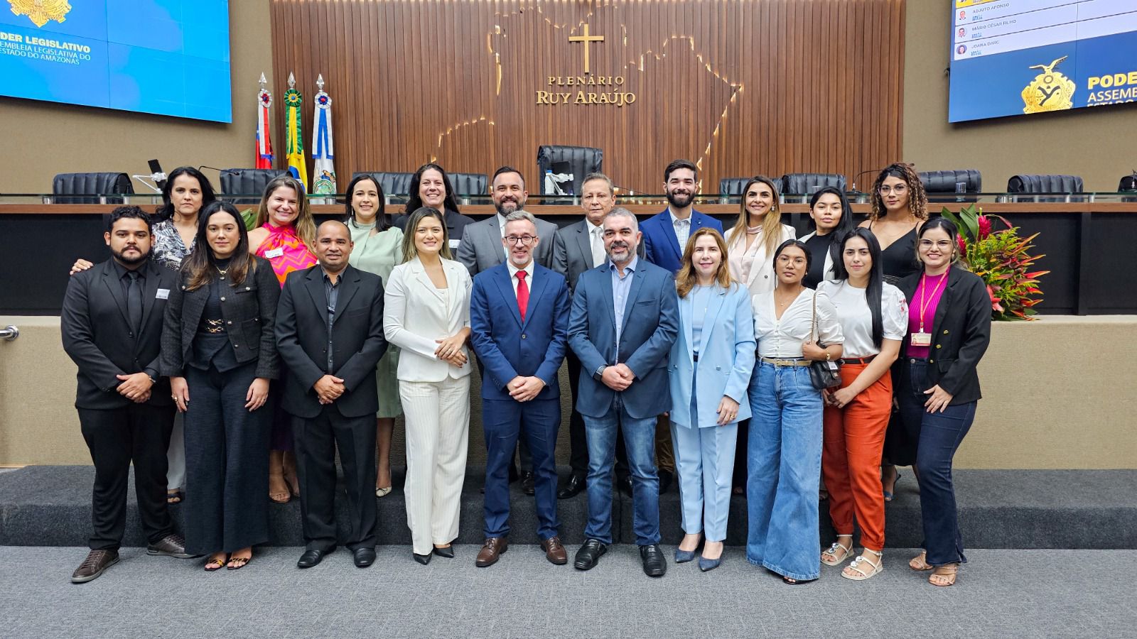 Crefito-20 apresenta nova diretoria em Cessão de Tempo na Aleam proposta pelo Dr. George Lins