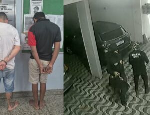 Falsos policiais são presos após saquearem casa e tortur4rem morador no bairro Alvorada; veja vídeo