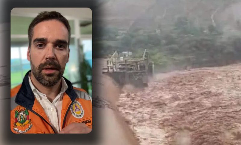 Barragem 14 de Julho rompe no RS e ameaça famílias: “saiam urgente de suas casas!”; veja vídeo