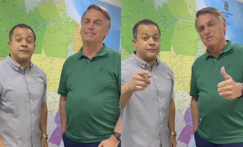 Bolsonaro e delegado Pablo convocam patriotas para encontro histórico em Manaus; veja vídeo