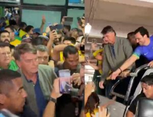 Urgente: Bolsonaro desembarca no aeroporto Internacional de Manaus; veja vídeo
