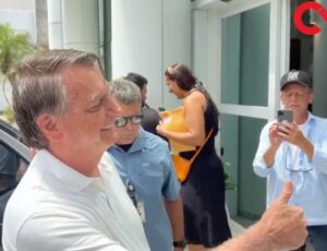 Bolsonaro recebe alta do Hospital Santa Júlia e confirma presença no evento de Michelle em Manaus