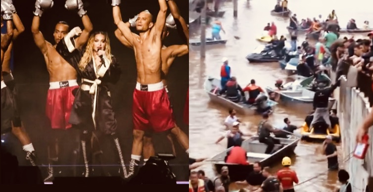 O contraste cruel do Brasil que prioriza show internacional em meio a tragédia e m0rtes; entenda