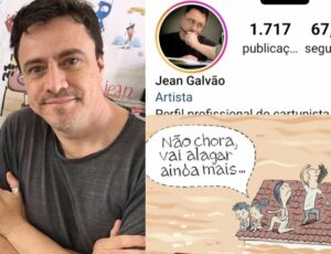 Cartunista da Folha de São Paulo debocha da tragédia no Rio Grande do Sul
