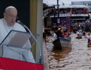 Papa Francisco pede orações pelas famílias e vítimas no Rio Grande do Sul; veja vídeo