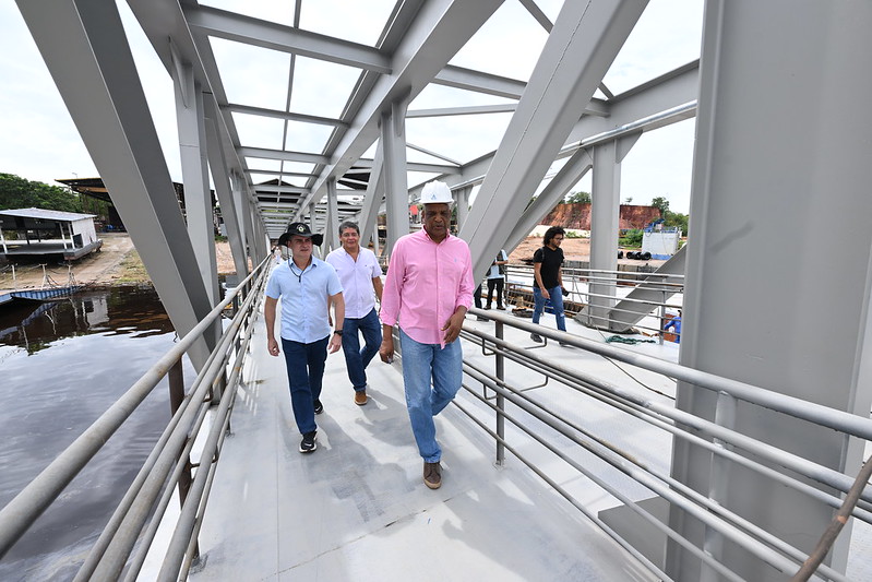 David Almeida anuncia inauguração do Píer Turístico de Manaus para o dia 9 de junho