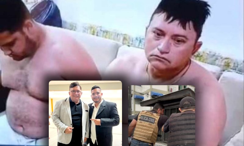 Veja momento em que Pai Marcos e filho são presos em Manaus; vídeo