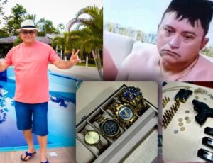Luxo, relógios de ouro e armas: veja o que foi apreendido na casa de Pai Marcos; vídeo