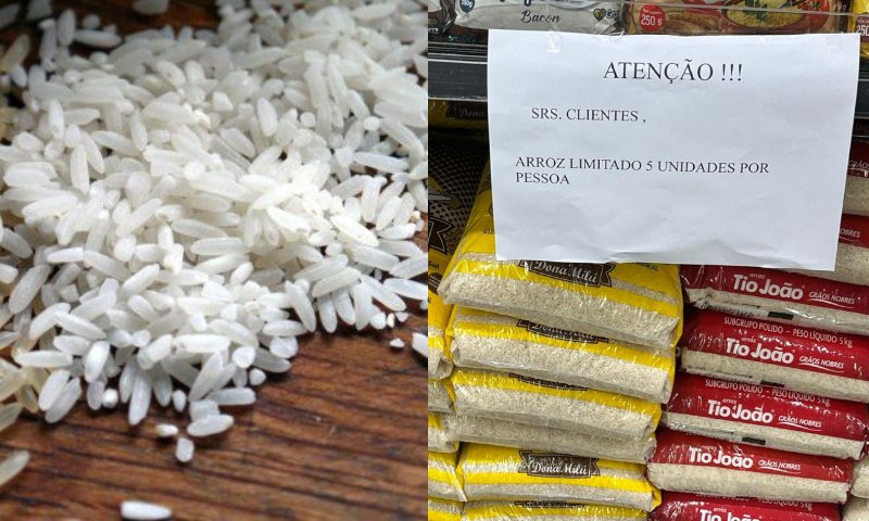 Urgente: falta de arroz após enchentes no RS pode fazer preço disparar no Brasil; entenda