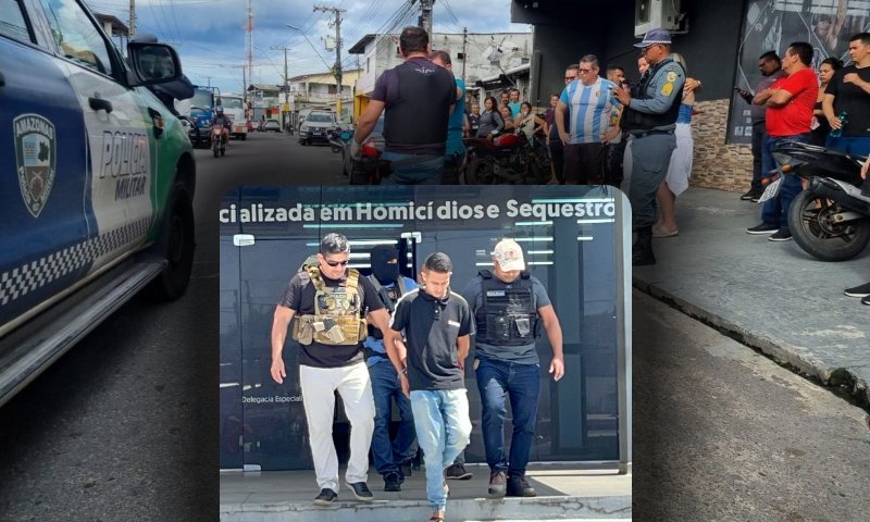 Dupla é presa acusada de m4tar homem na saída de academia no Novo Aleixo