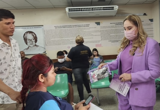 Ouvidora-geral do CNMP visita 6ª maternidade em busca de possíveis vítimas de violência