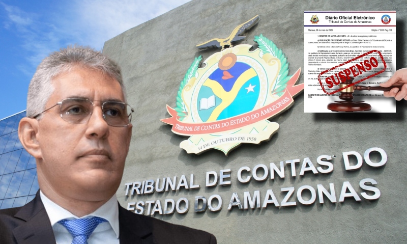 TCE-AM bate o martelo e suspende contrato de R$19 milhões de Durango Duarte com a SEMCOM