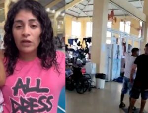 Mãe denuncia descaso do Governo com as famílias desabrigadas na Ulbra de Canoas; veja vídeo
