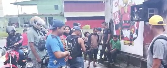 “Pega tua merenda!”: ladrão é atr0pel4do após ass4ltar banca de café da manhã em Manaus