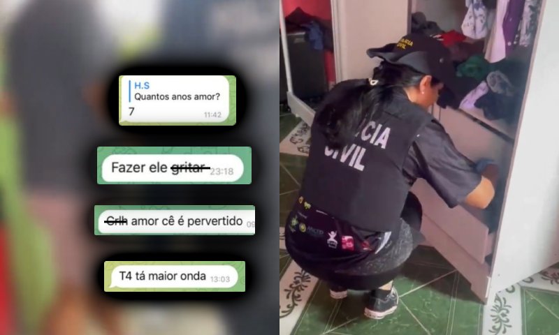 “Vão m0rrer na cadeia”: prints mostram como pedóf1l0s com HIV agiam para estupr4r e infect4r cri4nças em Manaus; veja vídeo